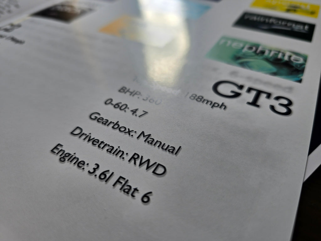 porsche 996 gt3 tech specs
